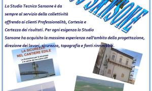 Locandina Studio Tecnico Sansone